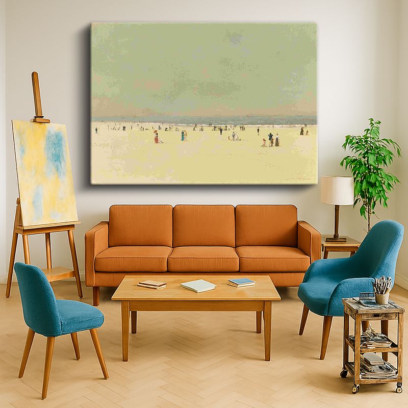 Ressam Kanvas Tablo 500